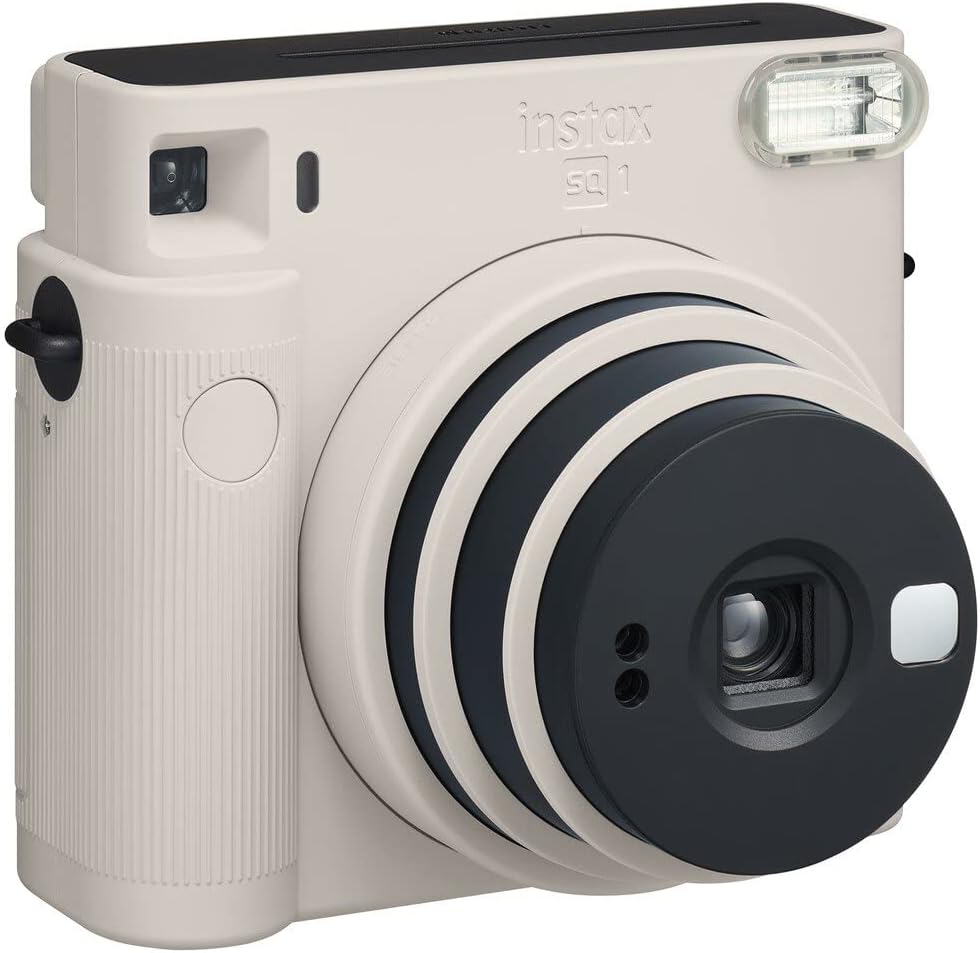 Fuji - Instax Instant Camera Sq1 + 10 Shots - White