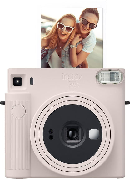 Fuji - Instax Instant Camera Sq1 + 10 Shots - White