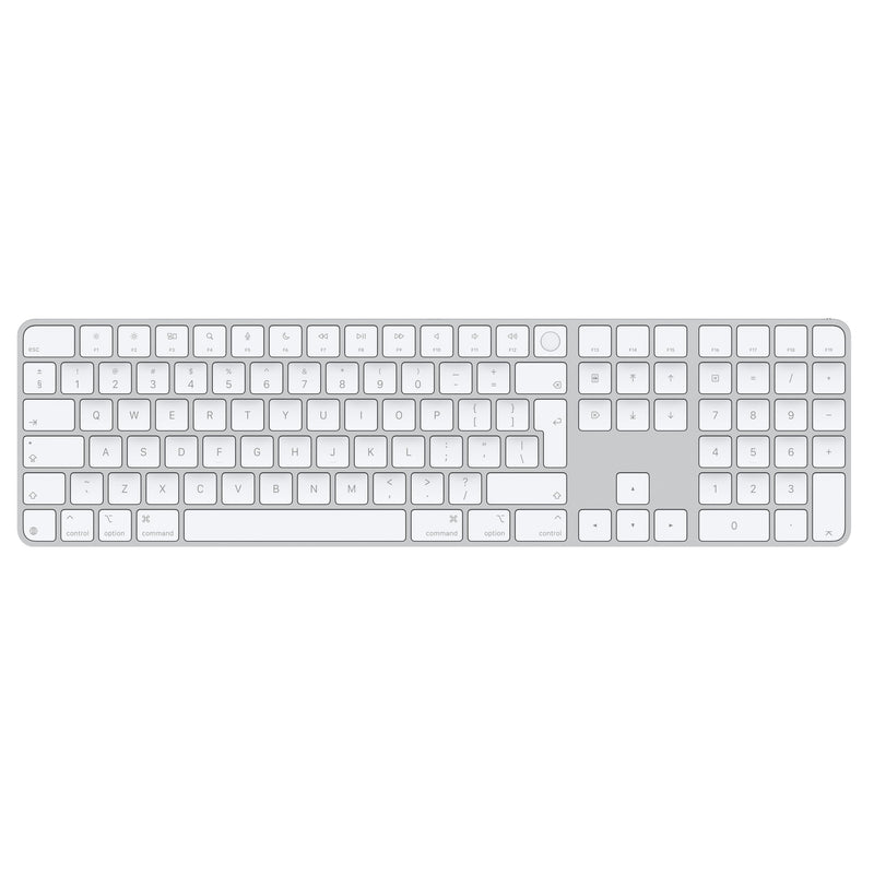 Apple Magic Keyboard With Touch Id And Numeric Keypad - Keyboard - Usb-C - Wireless - Bluetooth - Qwerty - International