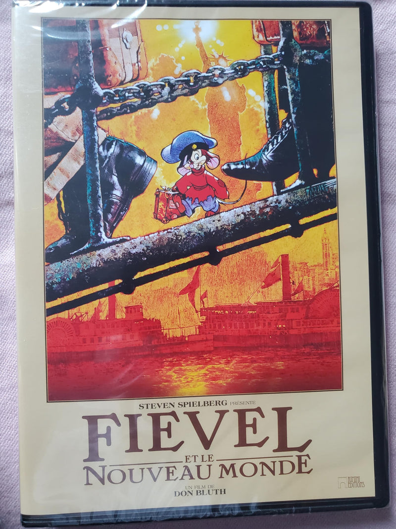 fievel et le nouveau monde blu ray