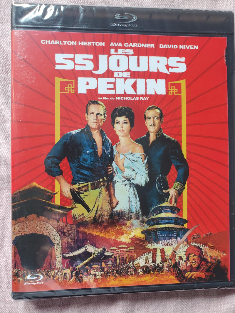 les 55 jours de pekin blu ray heston