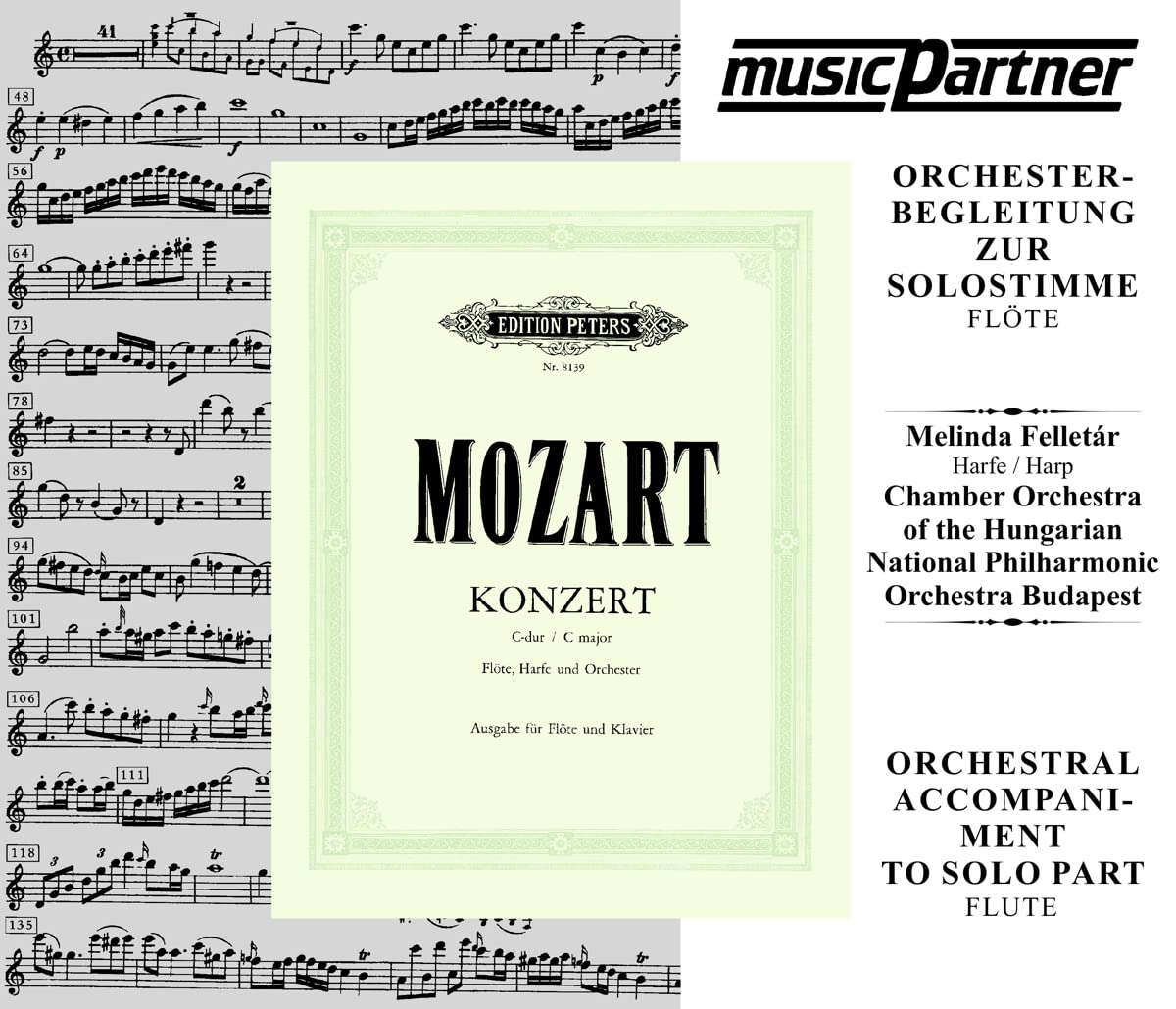 Konzert In C F. Floete U. Harfe Kv 299