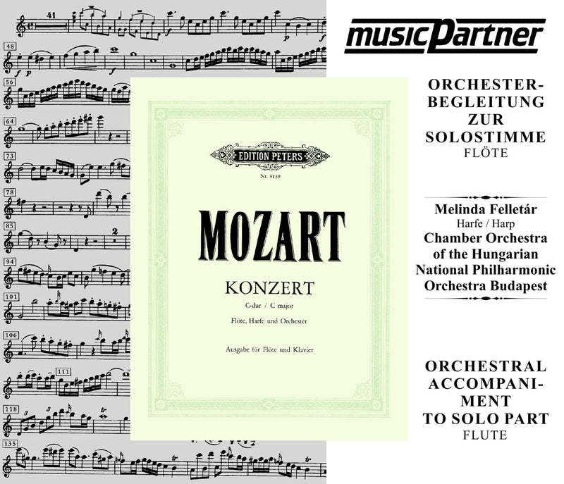 Konzert In C F. Floete U. Harfe Kv 299