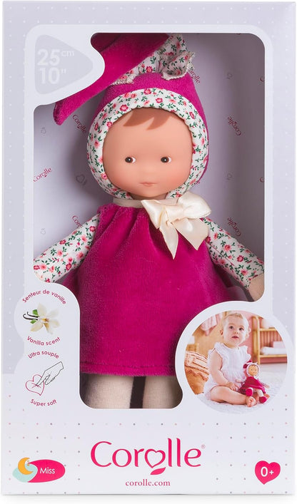 Corolle - Mijn knuffeldier, Miss Rose Grenadine, 25 cm, vanaf de geboorte, 9000010190
