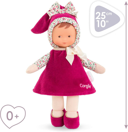 Corolle - Mijn knuffeldier, Miss Rose Grenadine, 25 cm, vanaf de geboorte, 9000010190