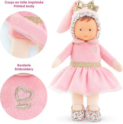 Corolle - Mon Doudou, Miss ballerina roze granadine, 25 cm, vanaf de geboorte, 9000010200