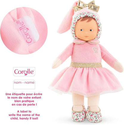 Corolle - Mon Doudou, Miss ballerina roze granadine, 25 cm, vanaf de geboorte, 9000010200