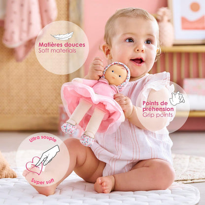 Corolle - Mon Doudou, Miss ballerina roze granadine, 25 cm, vanaf de geboorte, 9000010200