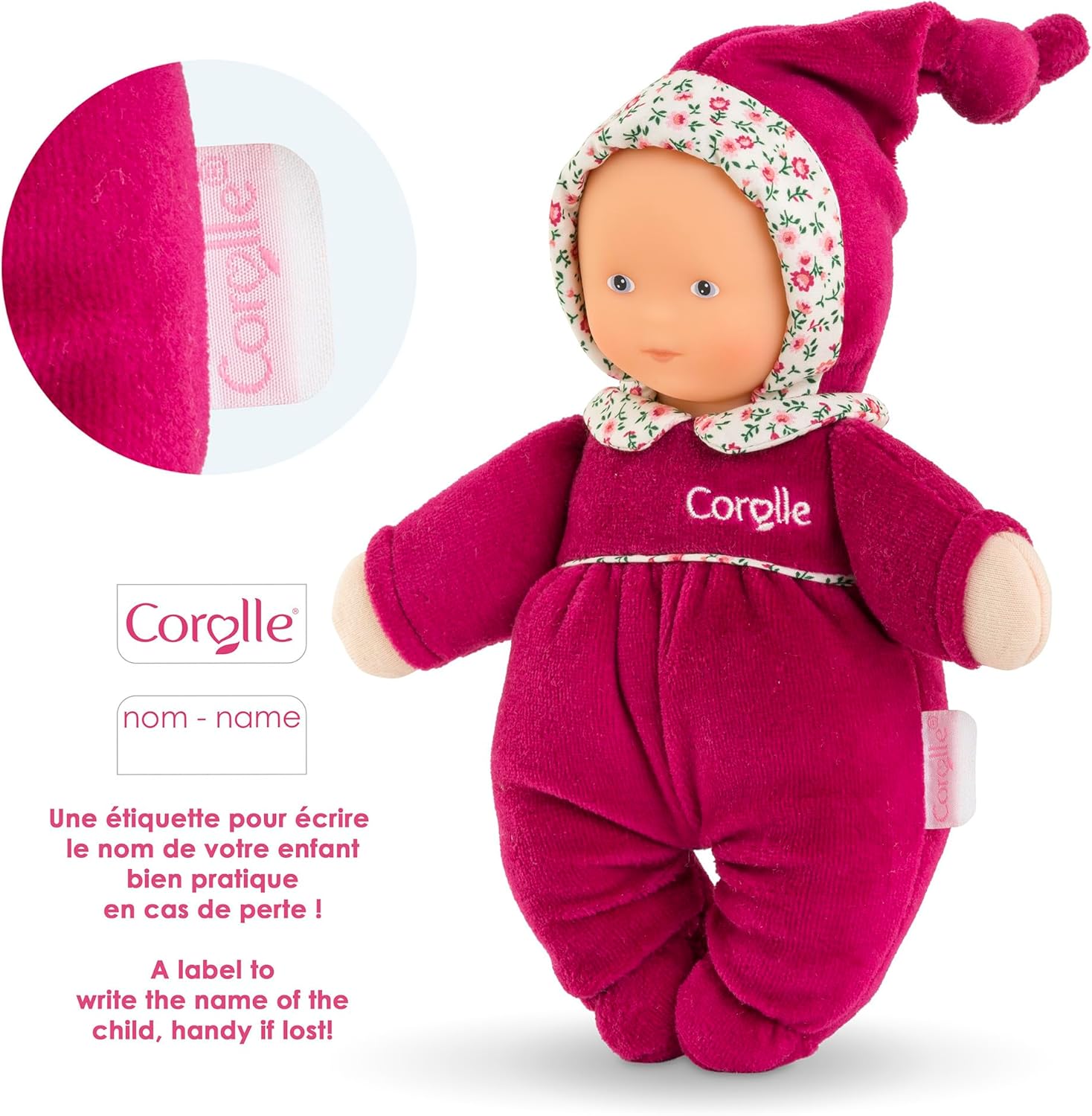 Corolle - Corolle Babidoux - Roze Grenadine Pop 20cm
