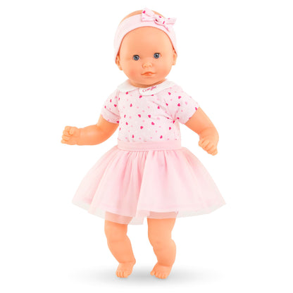 Corolle - Mijn eerste pop, mijn schattige kleine pop, harten, 30 cm, vanaf 12 maanden, 9000100810