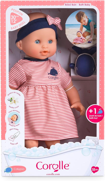 Corolle - Corolle Badpop Calypso - Walvis 30cm