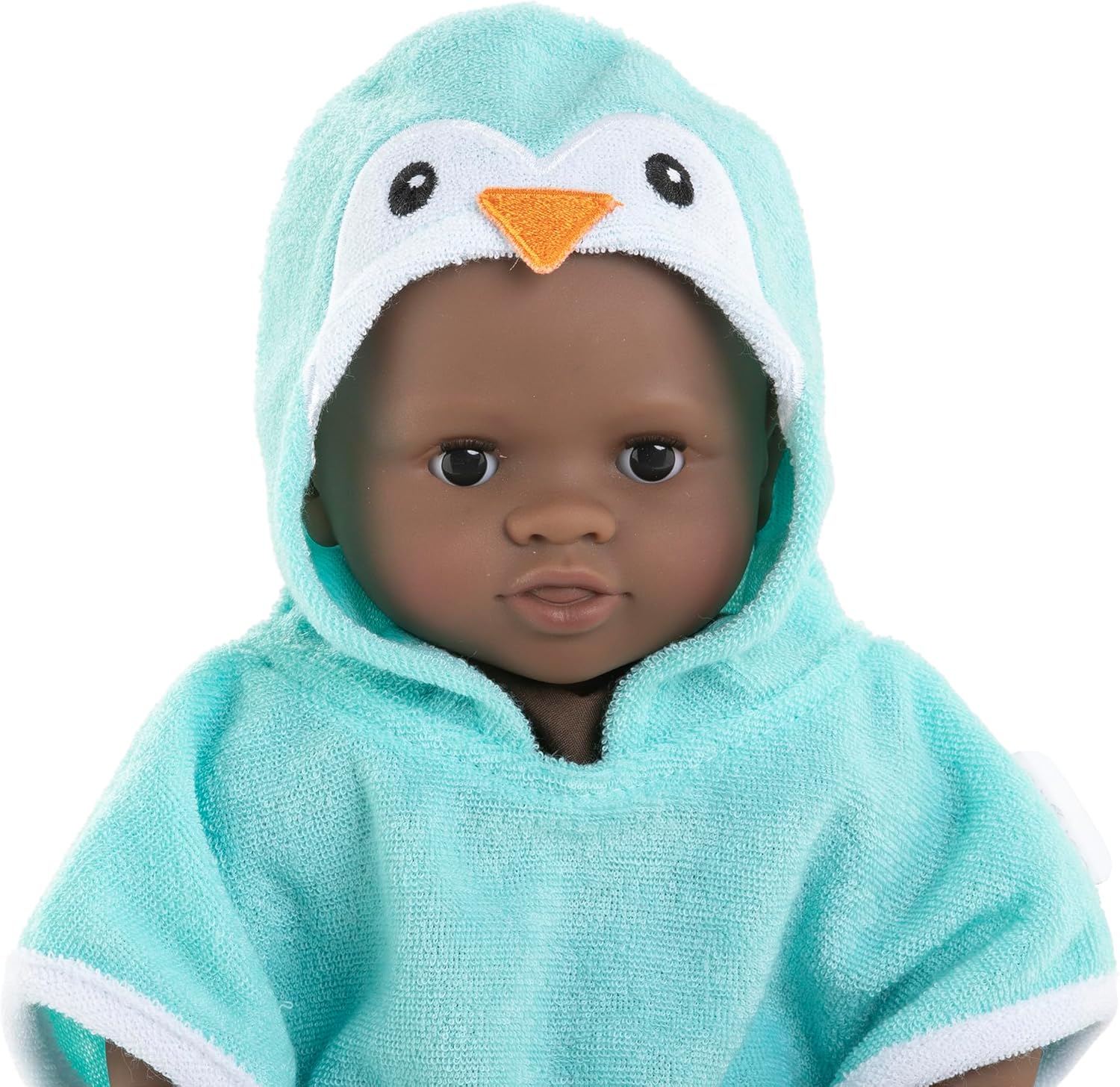 Corolle - Badcape, pinguïn, kleding, voor poppen 30 cm, vanaf 18 maanden, 9000111010