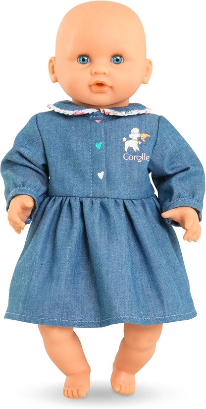 Corolle - Jurk, een weekend in Parijs, kleding voor poppen 30 cm, vanaf 18 maanden, 9000111050