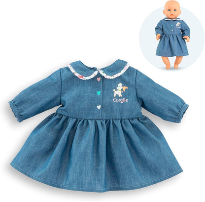 Corolle - Jurk, een weekend in Parijs, kleding voor poppen 30 cm, vanaf 18 maanden, 9000111050
