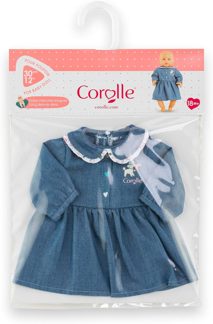 Corolle - Jurk, een weekend in Parijs, kleding voor poppen 30 cm, vanaf 18 maanden, 9000111050