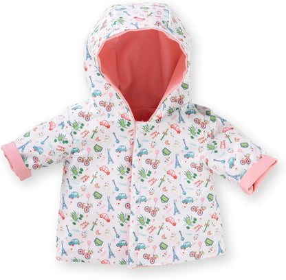 Corolle - Corolle Omkeerbare Regenjas voor Babypop 30cm