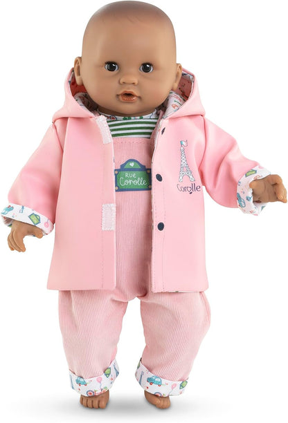 Corolle - Corolle Omkeerbare Regenjas voor Babypop 30cm