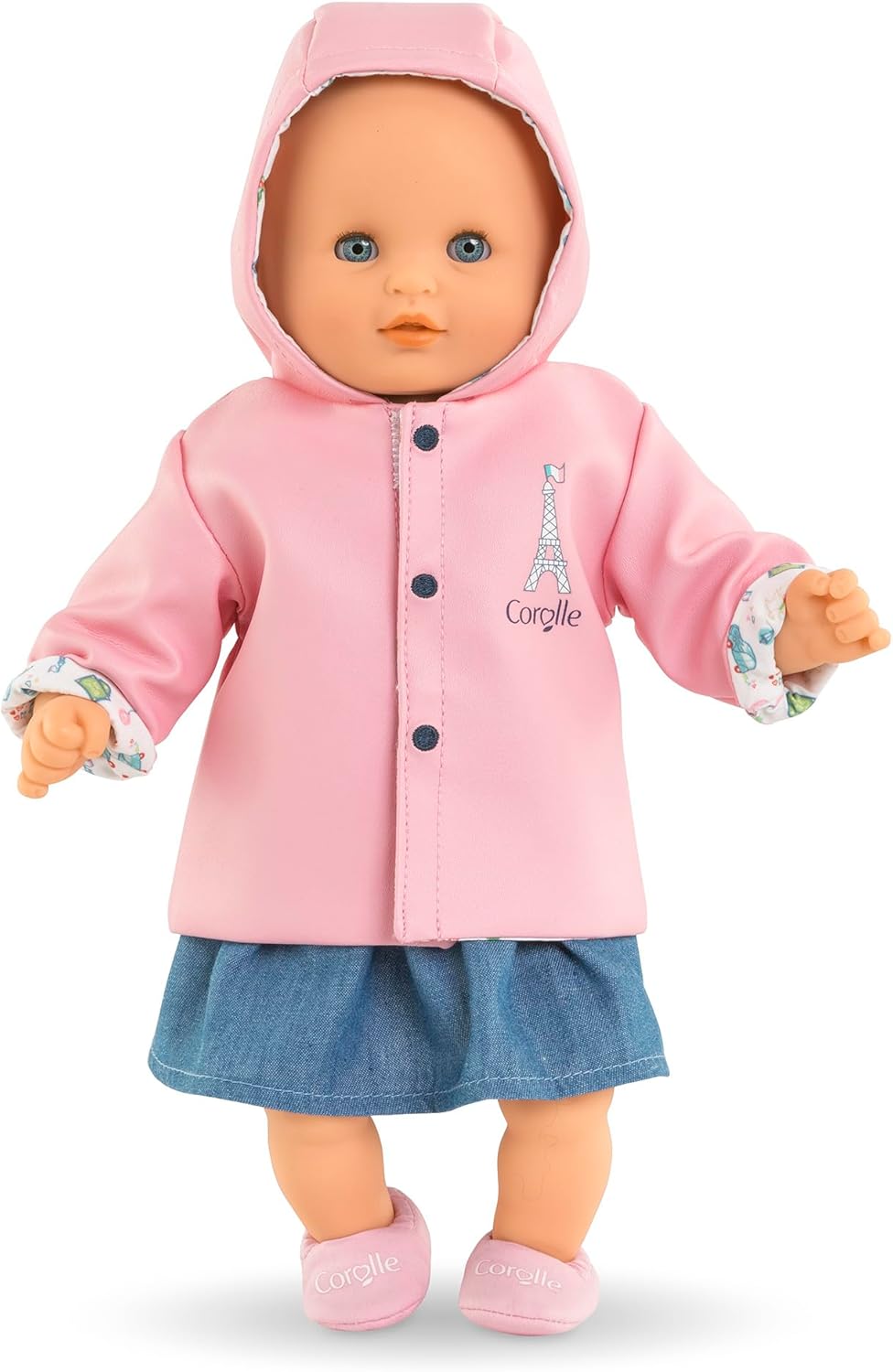 Corolle - Corolle Omkeerbare Regenjas voor Babypop 30cm