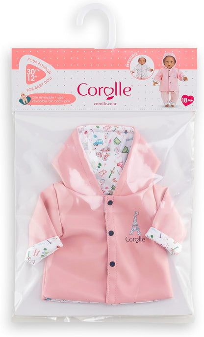 Corolle - Corolle Omkeerbare Regenjas voor Babypop 30cm