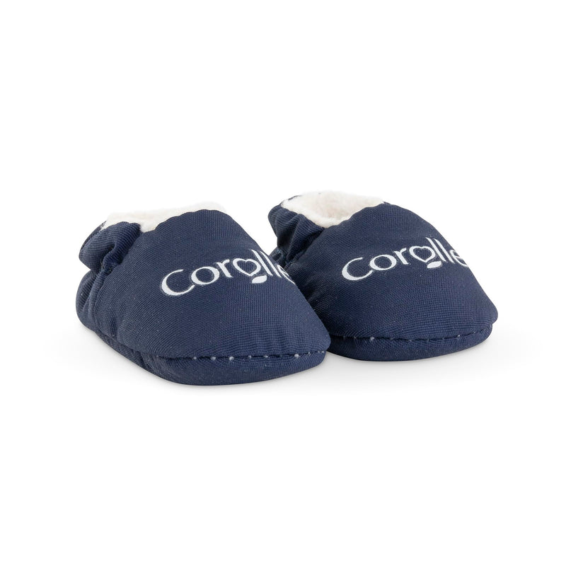 Corolle - Corolle Marineblauw Slippers voor Babypop 30cm