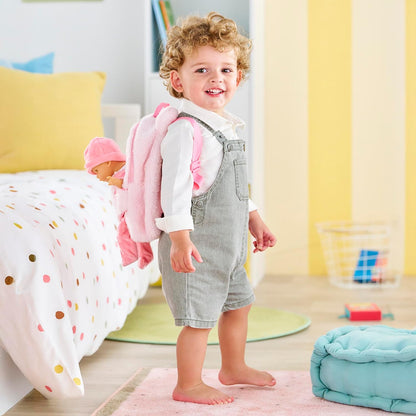 Corolle - Corolle Roze Pluche Poppen Draagrugzak 30cm
