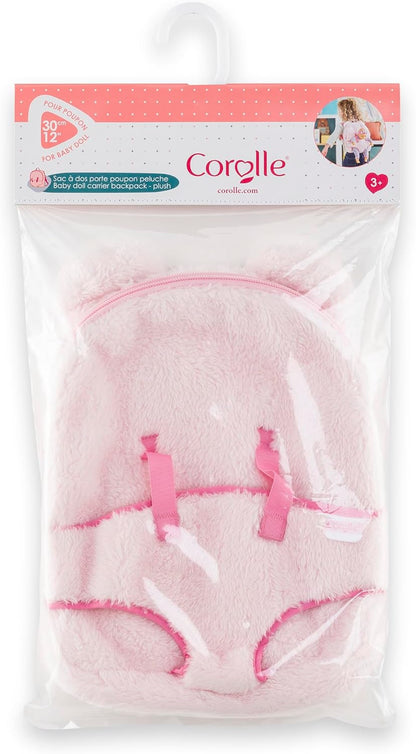 Corolle - Corolle Roze Pluche Poppen Draagrugzak 30cm
