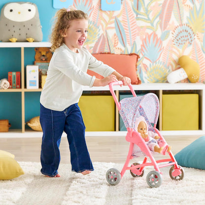 Corolle - Corolle Kinderwagen Bloemen voor Babypop 30cm