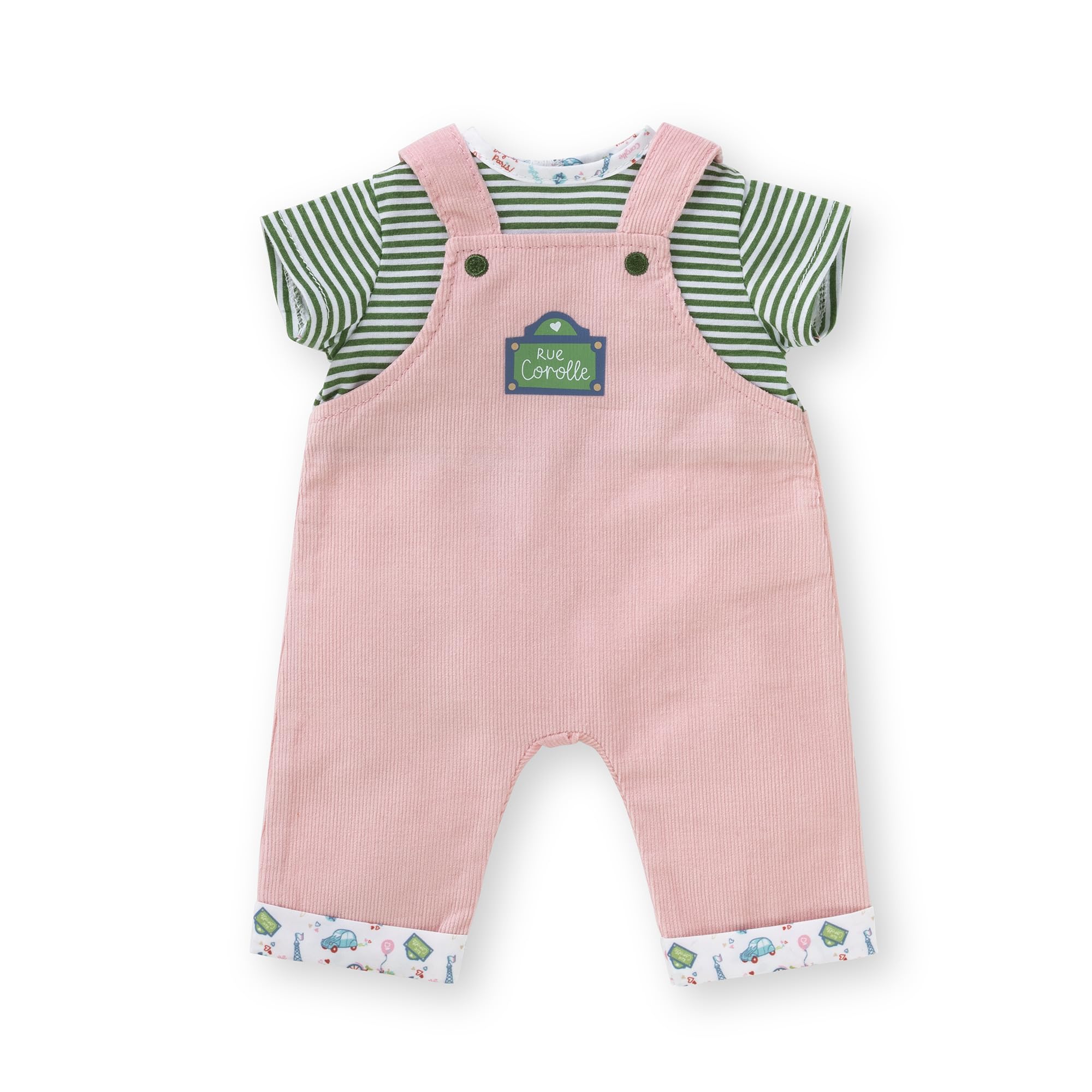 Corolle - T-shirt en overall, een weekend in Parijs, kleding, voor poppen 36 cm, vanaf 2 jaar, 9000141700