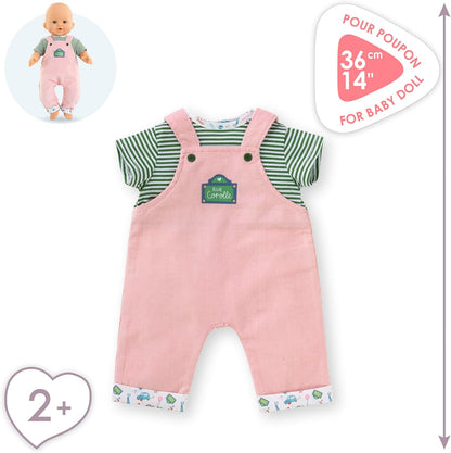 Corolle - T-shirt en overall, een weekend in Parijs, kleding, voor poppen 36 cm, vanaf 2 jaar, 9000141700