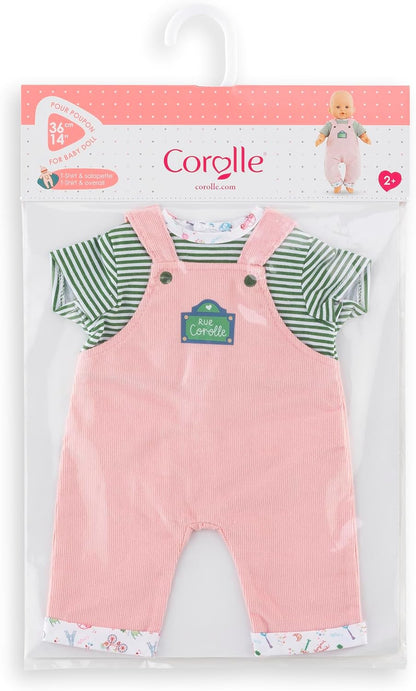 Corolle - T-shirt en overall, een weekend in Parijs, kleding, voor poppen 36 cm, vanaf 2 jaar, 9000141700
