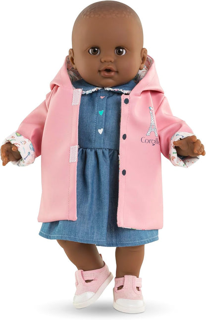 Corolle - Corolle Omkeerbare Regenjas voor Babypop 36cm