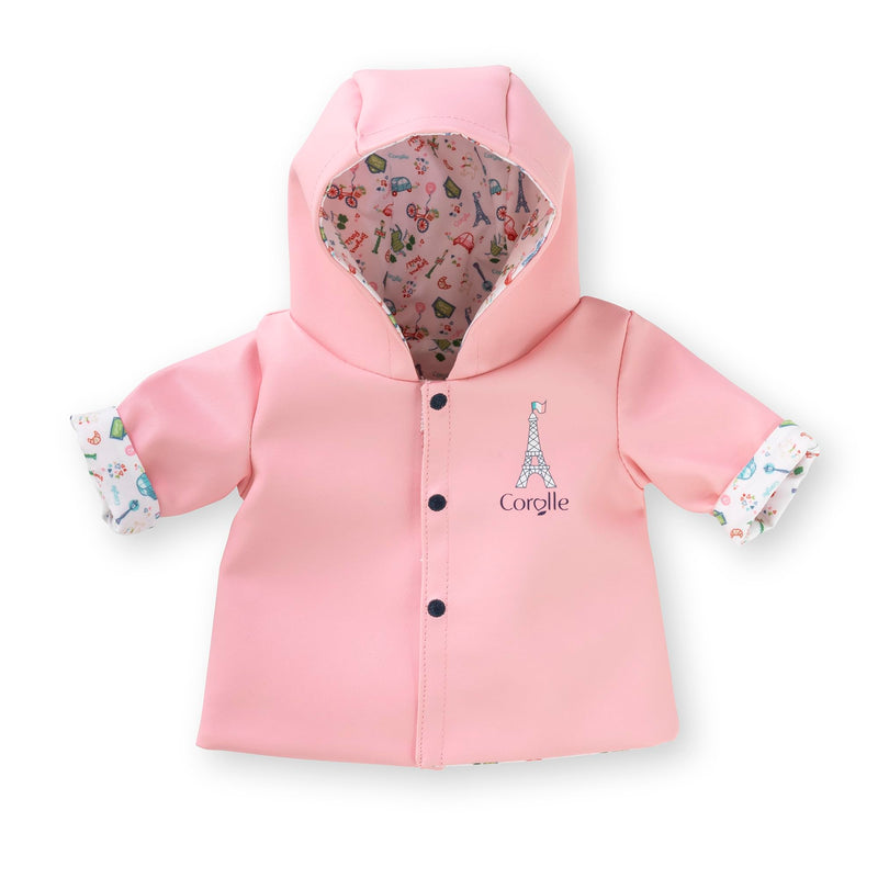 Corolle - Corolle Omkeerbare Regenjas voor Babypop 36cm