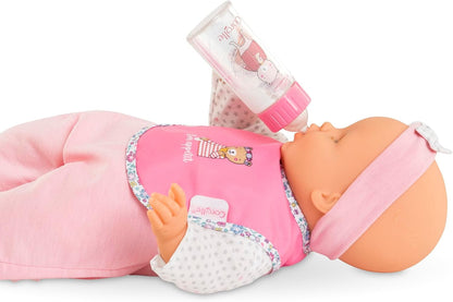 Corolle - Corolle Slabbetje en Magische Melkfles voor Babypop