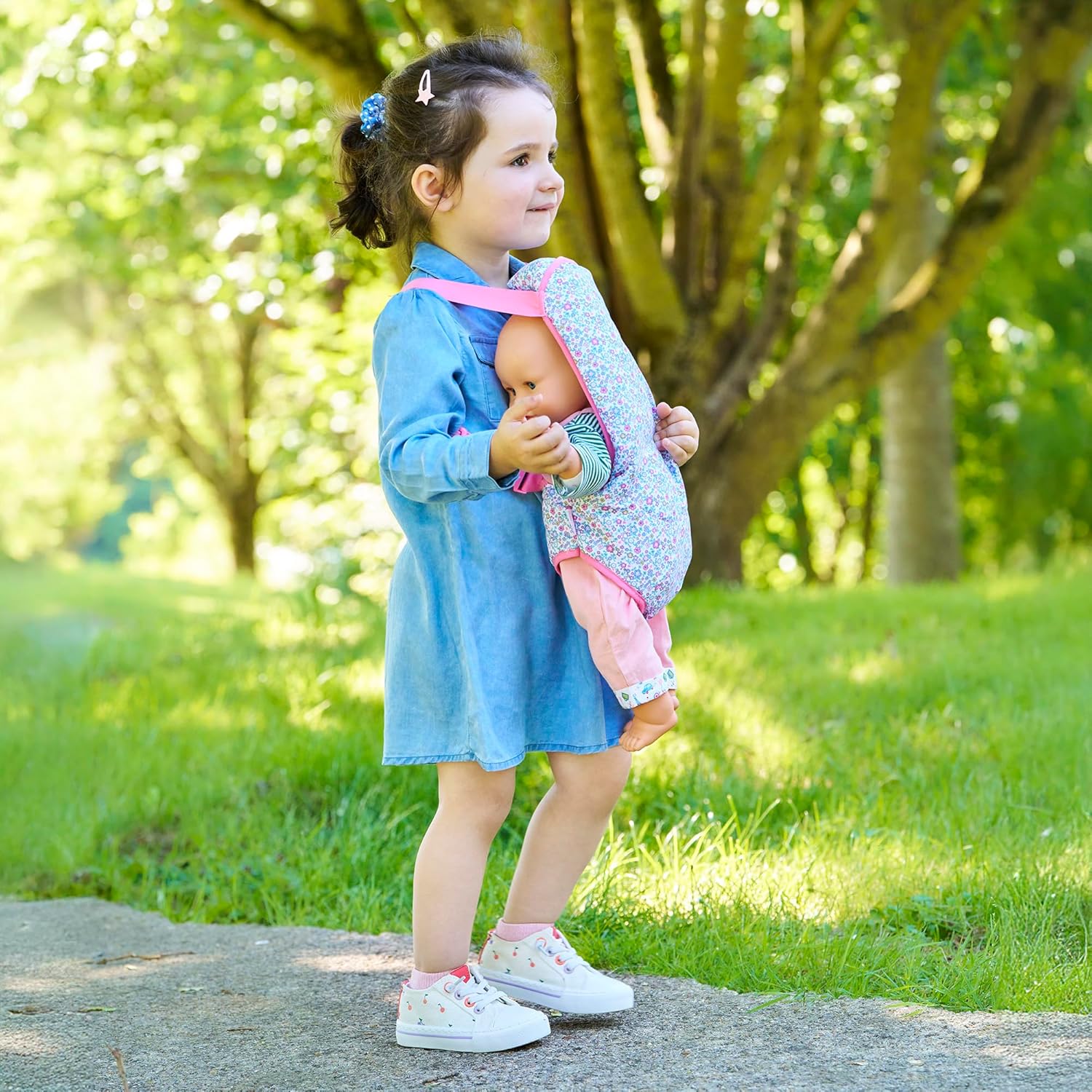 Corolle Mon Grand Poupon draagstoel voor alle poppen van 36-42 cm, vanaf 3 jaar