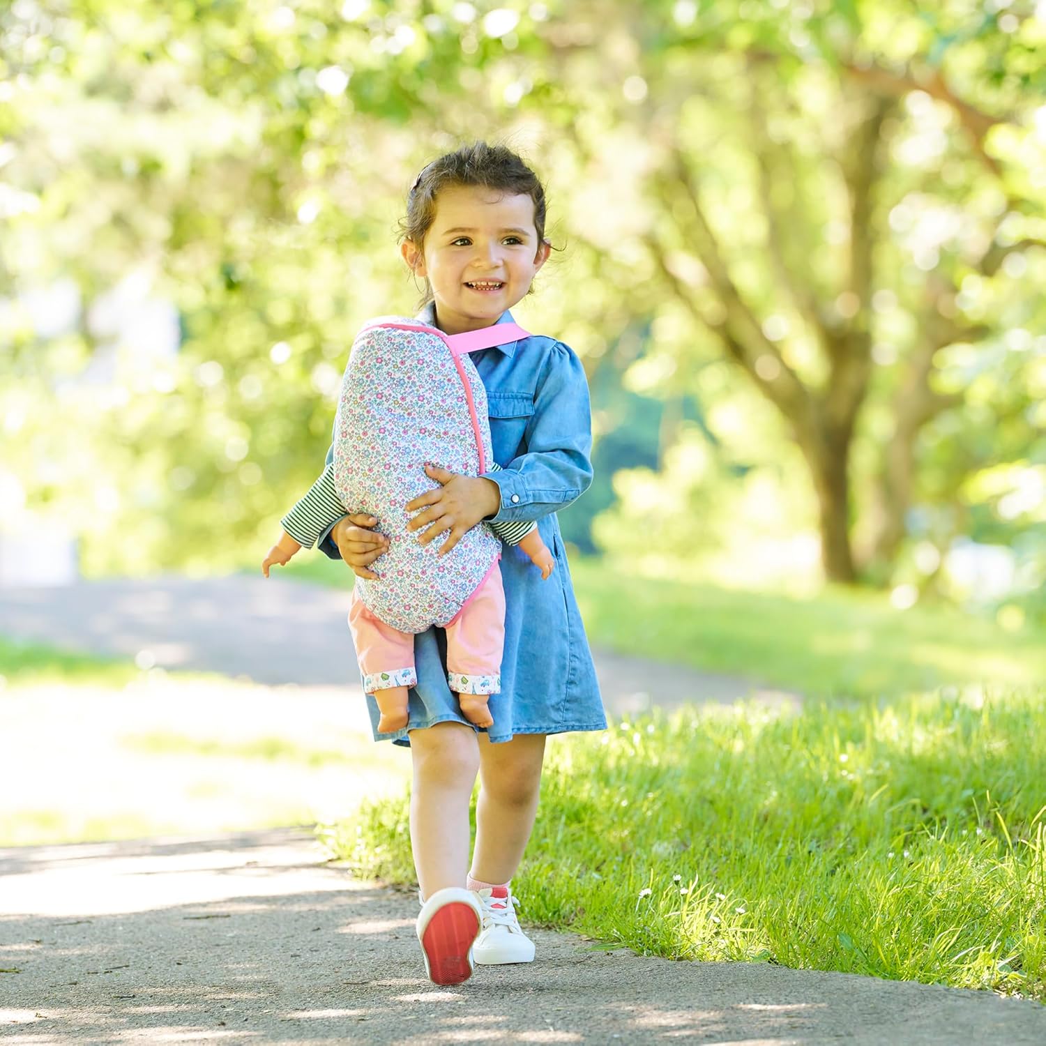 Corolle Mon Grand Poupon draagstoel voor alle poppen van 36-42 cm, vanaf 3 jaar