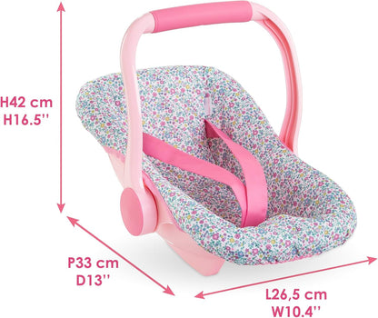 Corolle - Poppenhouder met bloemen, accessoires, voor poppen 36 en 42 cm, vanaf 3 jaar, 9000141840
