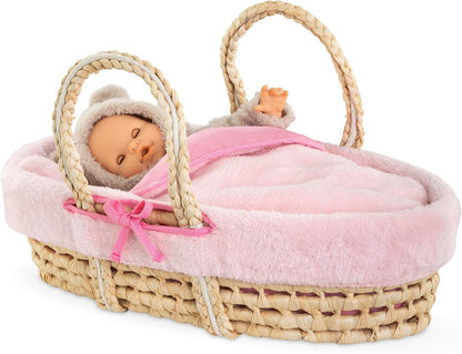 Corolle - Set pluche mand, roze, accessoires, voor poppen 36 en 42 cm, vanaf 3 jaar, 9000141850