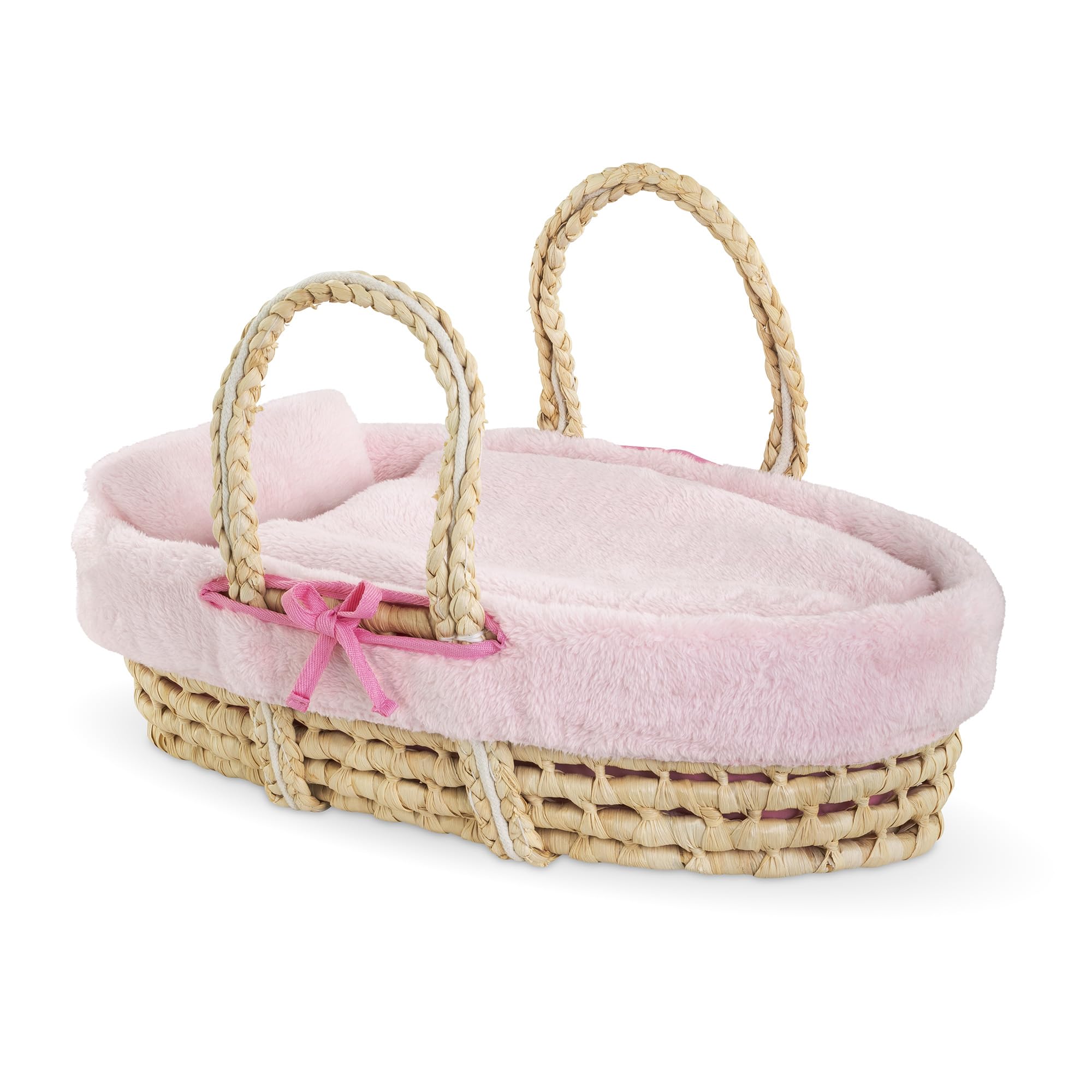 Corolle - Set pluche mand, roze, accessoires, voor poppen 36 en 42 cm, vanaf 3 jaar, 9000141850