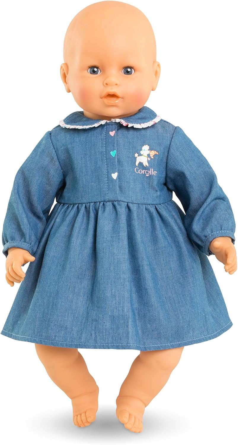 Corolle - Jurk, een weekend in Parijs, kleding, voor poppen 42 cm, vanaf 2 jaar, 9000160170