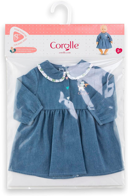Corolle - Jurk, een weekend in Parijs, kleding, voor poppen 42 cm, vanaf 2 jaar, 9000160170