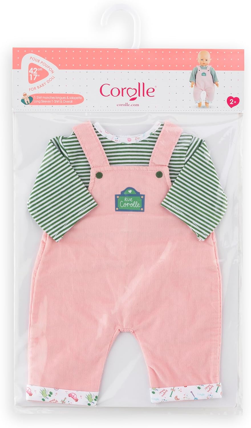 Corolle - Corolle T-Shirt en Overall voor Babypop 42cm