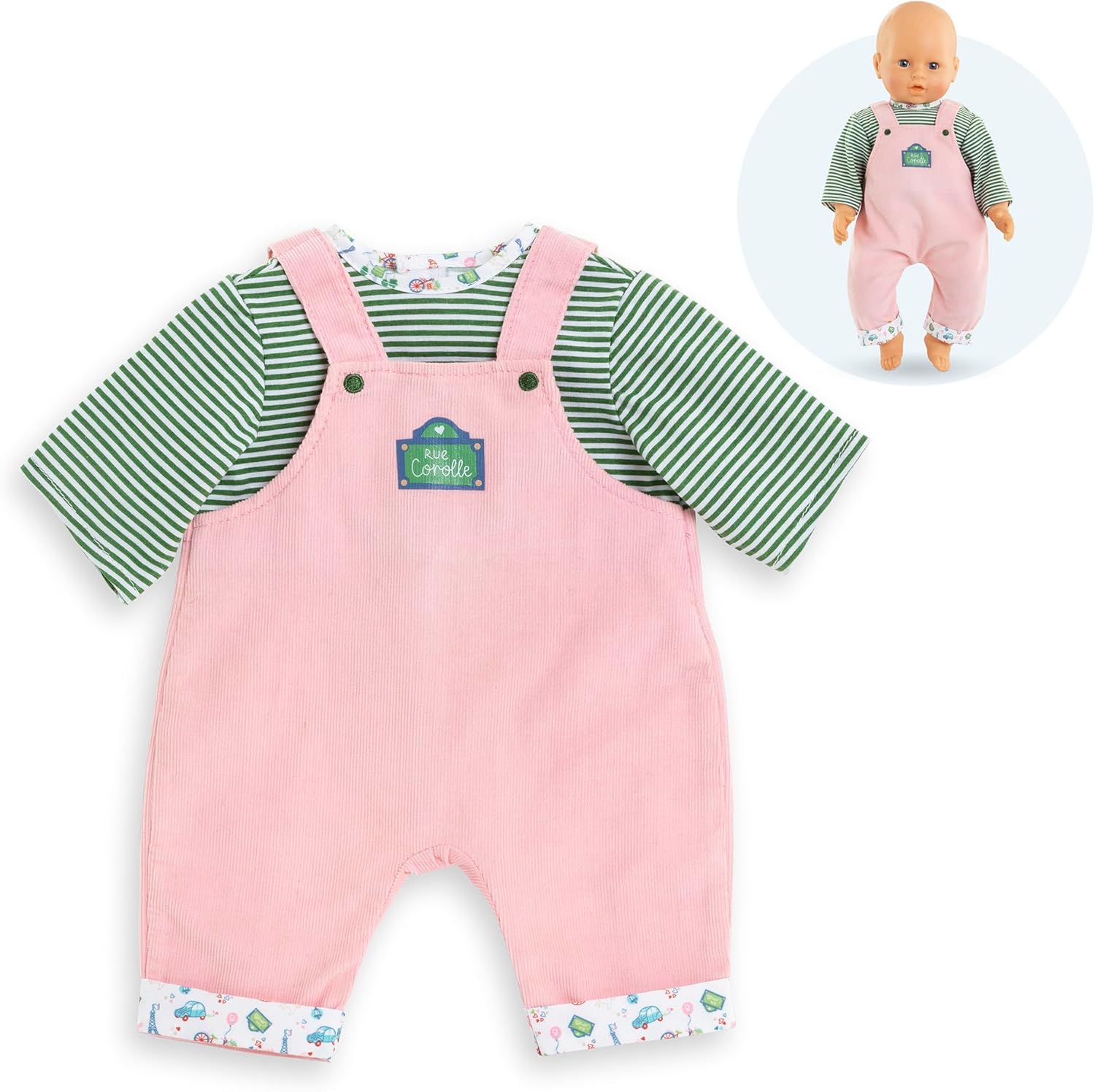 Corolle - Corolle T-Shirt en Overall voor Babypop 42cm