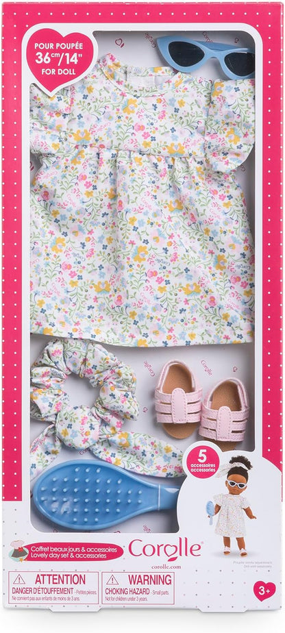 Ma Corolle - Set mooie dagen en accessoires, kleding, voor pop My Corolla, 36 cm, vanaf 3 jaar, 9000212830