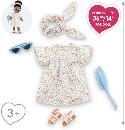 Ma Corolle - Set mooie dagen en accessoires, kleding, voor pop My Corolla, 36 cm, vanaf 3 jaar, 9000212830