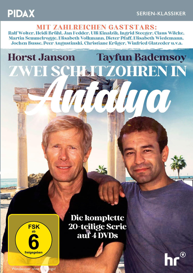 Zwei Schlitzohren in Antalya / Die komplette 20-teilige Serie mit Horst Janson und zahlreichen Gaststars (Pidax Serien-Klassiker