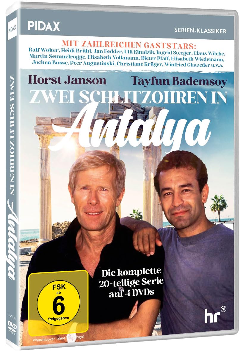 Zwei Schlitzohren in Antalya / Die komplette 20-teilige Serie mit Horst Janson und zahlreichen Gaststars (Pidax Serien-Klassiker