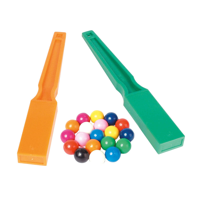 Shaw - 2 magnetische stokken met 20 magnetische knikkers