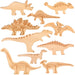 TickiT 74061 Dinosaurus Houten Blocks – Building Blocks – Dinosaurus Blocks – Houten Speelgoed – Stapelspeelgoed