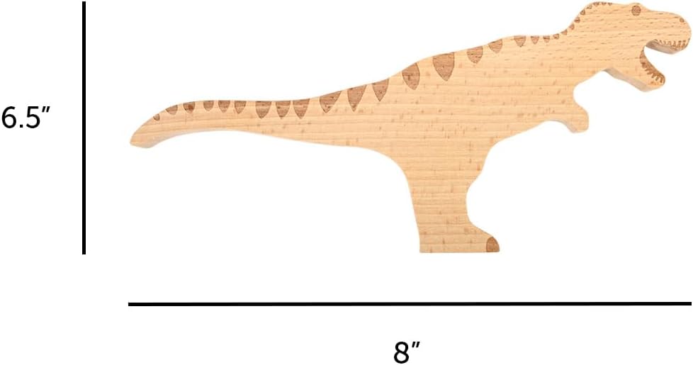 TickiT 74061 Dinosaurus Houten Blocks – Building Blocks – Dinosaurus Blocks – Houten Speelgoed – Stapelspeelgoed