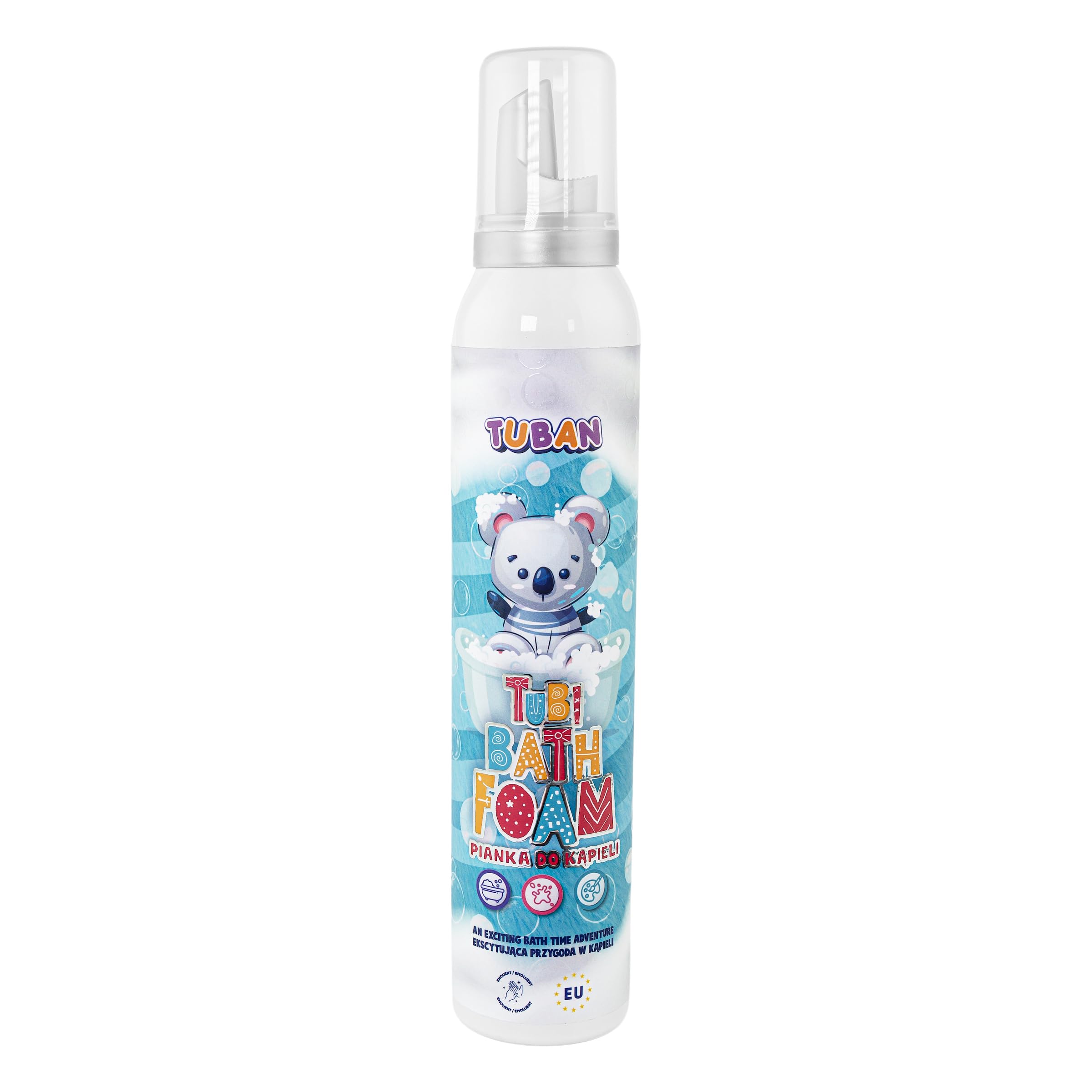 Spuitbus met Schuim - Blauw